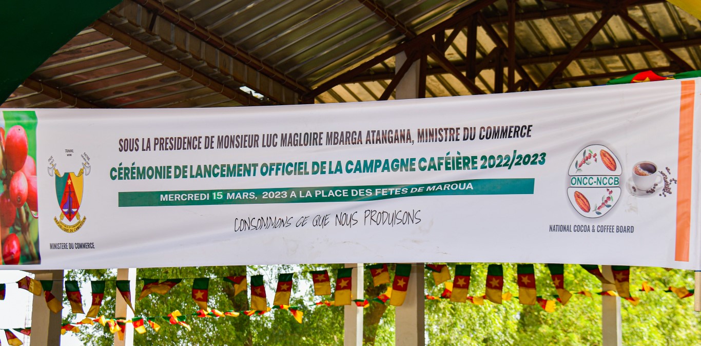 The Minister of Trade launches the 2022-2023 coffee season at the Founangué Festival grounds in Maroua