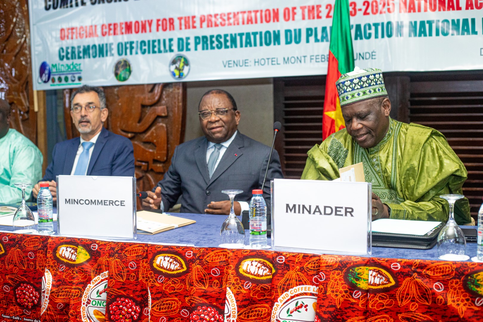 Official ceremony to present the National Action Plan for Sustainable Cocoa in Cameroon 2023-2025